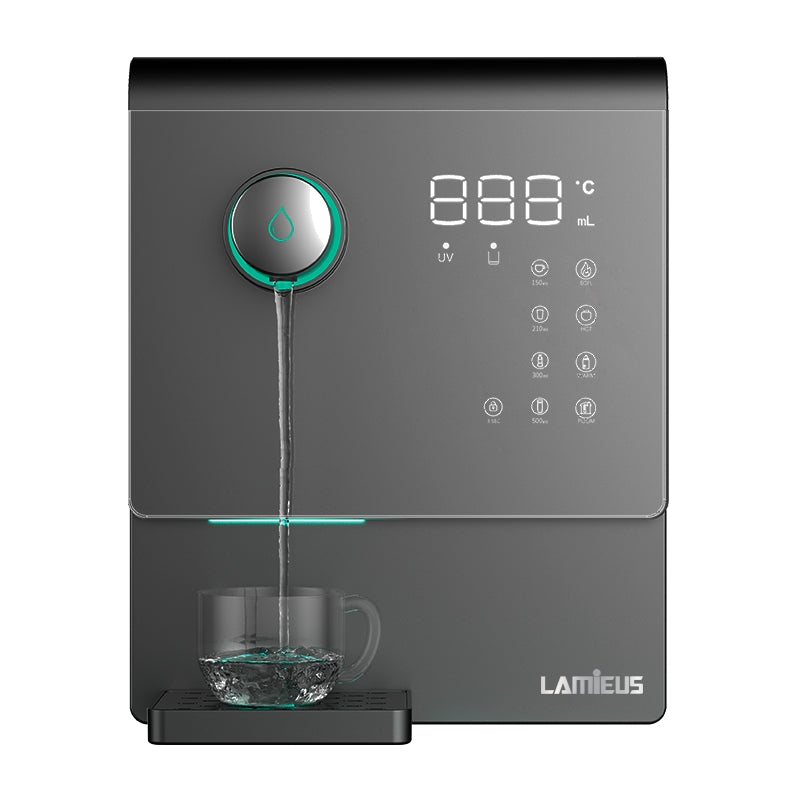 Lamieus L EcoHydro RO UV Wall Dispenser with hydrogen production, UV sterilization, and free shipping.