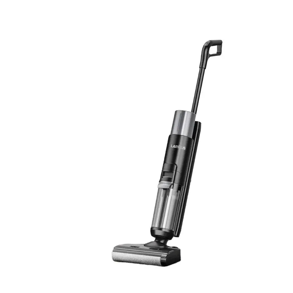  L Nexu Pro Vacuum Cleaner by Lamieus. Powerful suction, Intelligent Sensor, 3-in-1 Docking Station, Smart Voice Reminder, and dual 910ML water tanks ensure efficient cleaning. Includes 2 roller brushes, 2 HEPA filters, and a one-year warranty.