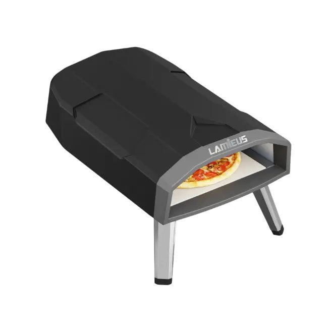 Discover Lamieus' L Pro Pizza Oven: Elevate outdoor cooking with stainless steel precision. Perfect pizzas in 90 sec at 660℉. Versatile, safe, and backed by a One-Year Warranty
